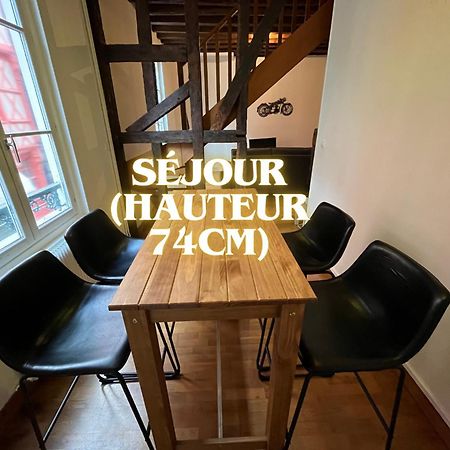 부르주 L'Atypique Mirebeau - T3 Duplex - Centre Historique 아파트 외부 사진